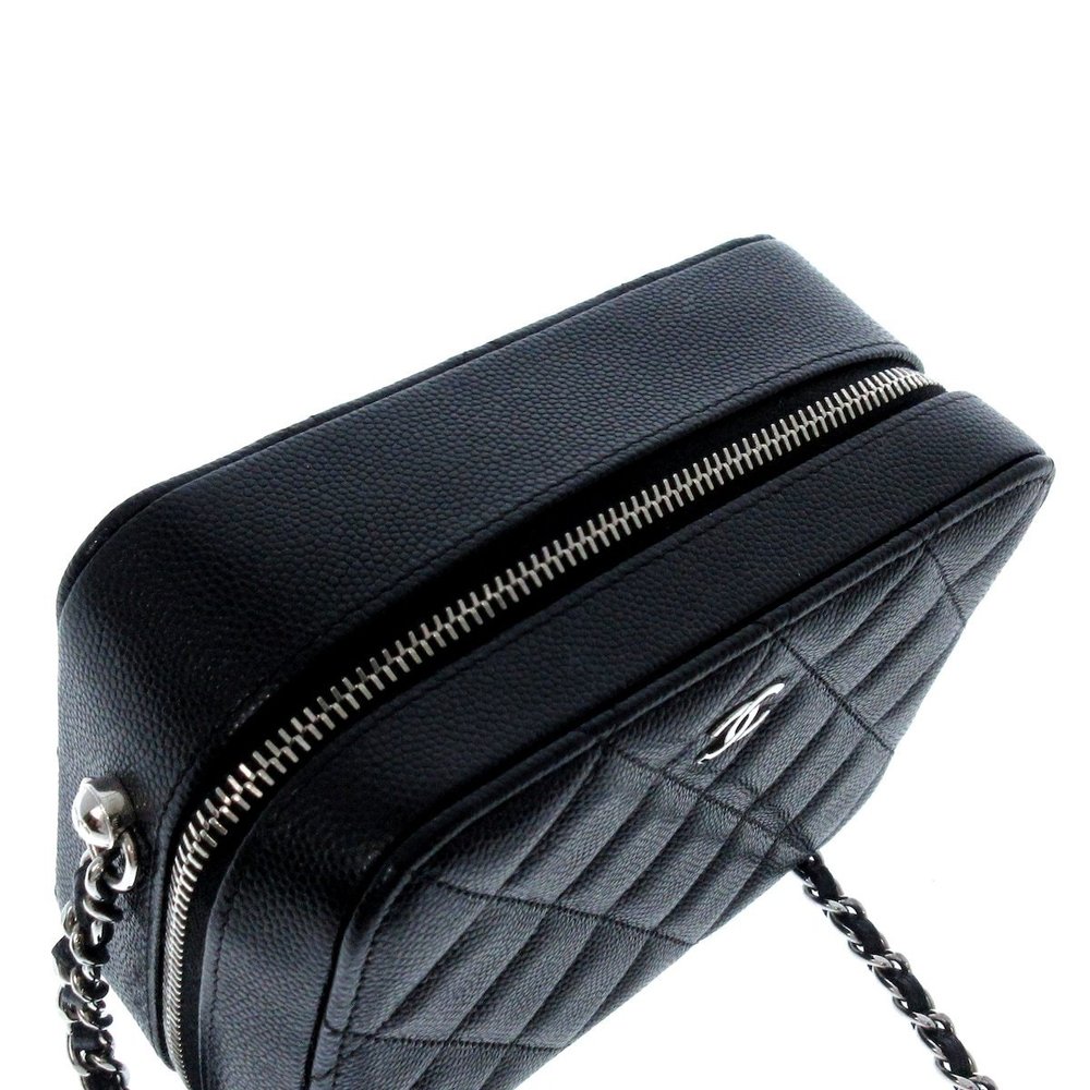 Chanel Camera Bag Shoulder Bag Caviar Silver - Picture 13 of 15